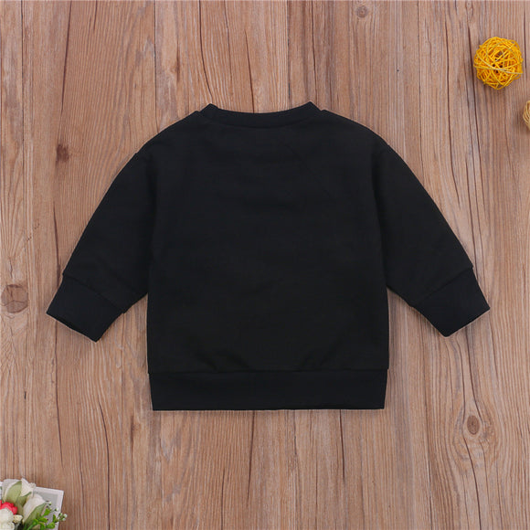 Suéter Infantil con Letras Impresas - Colección Otoño