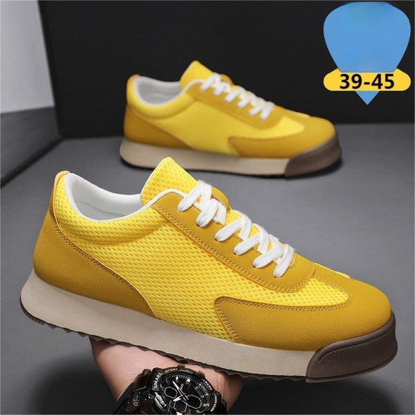 Zapatillas Retro para Correr con Suela Elevada y Aumento de Altura