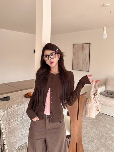 Blusa Retro Coreana Falsa Dos Piezas para Mujer - Estilo Otoño Versátil - Image 11