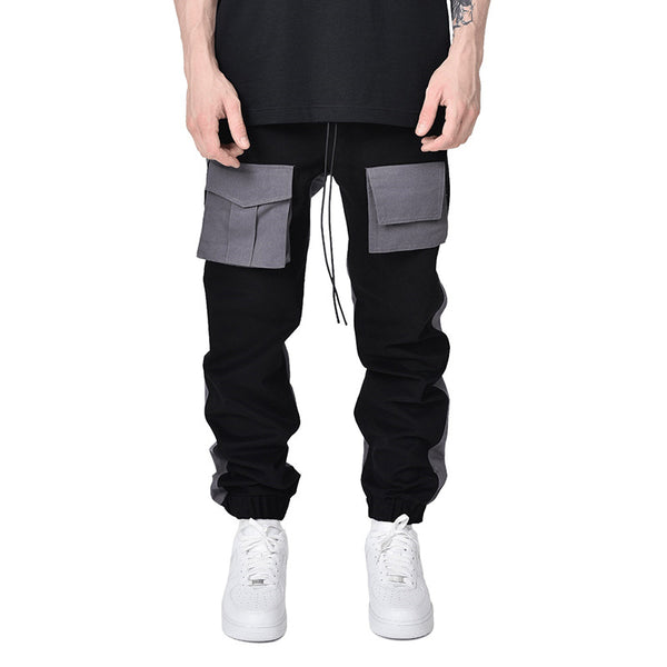 Pantalones Deportivos Casuales Holgados de Corte Recto para Hombre
