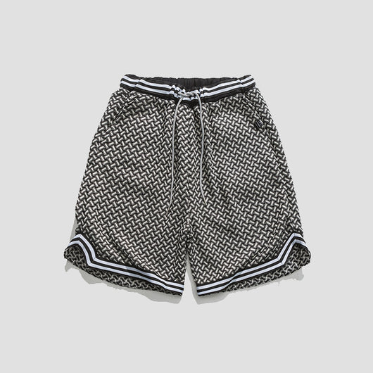 Shorts de Baloncesto Cuadriculados Holgados - Estilo Hip-hop Casual para Hombre - Image 8