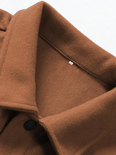 Abrigo Elegante para Hombre con Botones y Bolsillos de Solapa - Image 9
