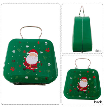 Caja de Dulces Navideña en Hojalata Estilo Bolso - Image 20