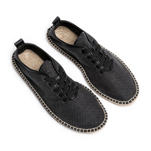 Zapatos Casuales de Algodón y Lino para Hombre - Image 2