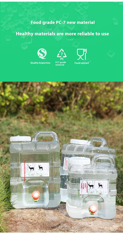 Cubo de Agua Portátil con Grifo para Camping y Viajes - Image 20