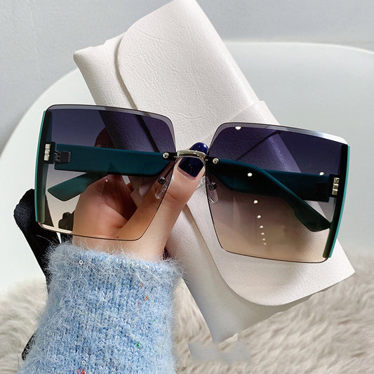 Gafas de Sol Cuadradas Coreanas con Protección UV - Image 2