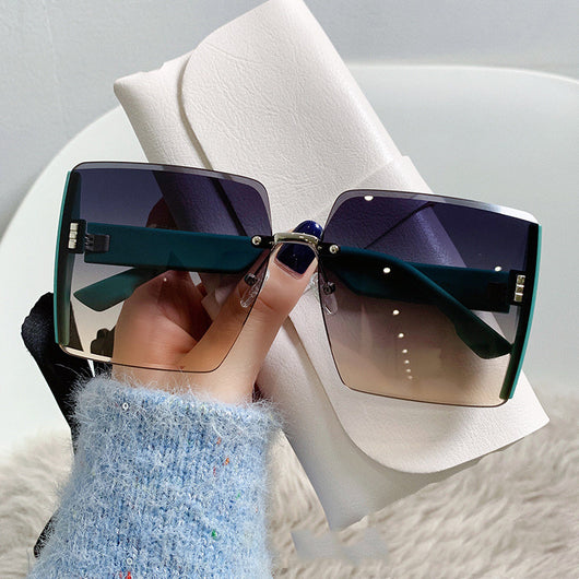 Gafas de Sol Cuadradas Coreanas con Protección UV - Image 2
