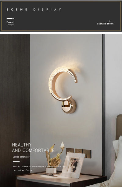 Lámpara de Noche Minimalista Moderna para Dormitorio y Sala de Estar - Image 9