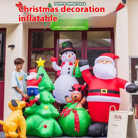 Decoración Navideña Inflable Luminosa para Exterior - Image 23