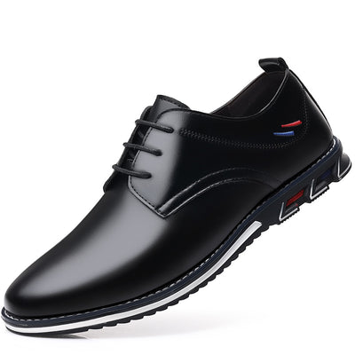 Zapatos Casuales de Cuero Ligeros con Cordones para Todo el Año - Image 6