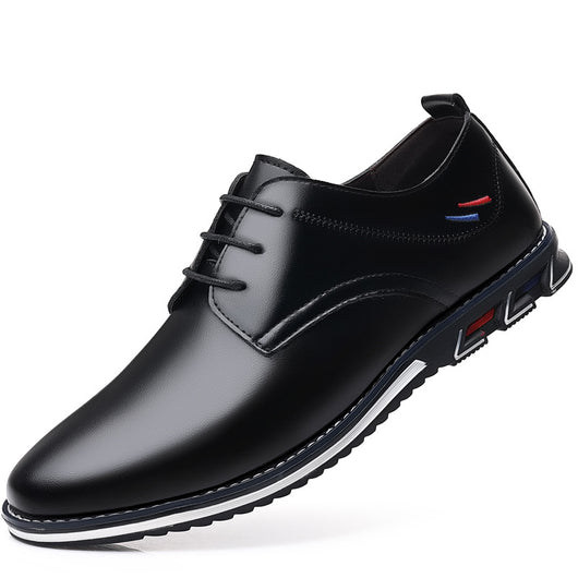 Zapatos Casuales de Cuero Ligeros con Cordones para Todo el Año - Image 6