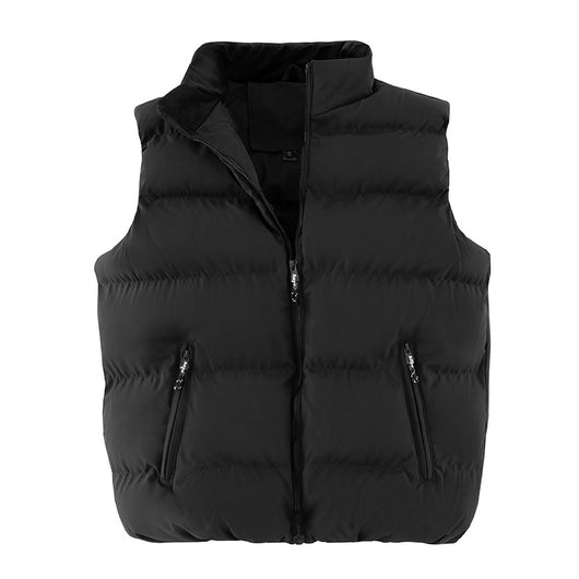 Chaleco Acolchado de Algodón para Hombre - Calidez y Estilo Casual - Image 5