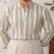 Camisa Ejecutiva Transpirable con Cuello Italiano y Botones Ocultos