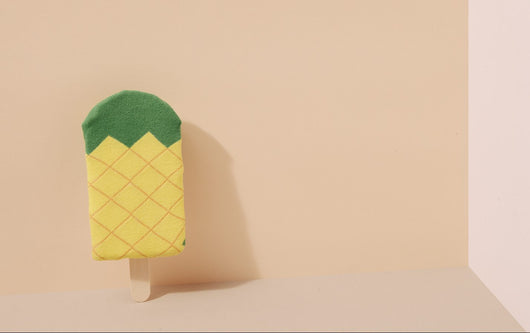 Calcetines para Parejas Frutas Tropicales - Sandía, Piña y Chocolate - Image 10