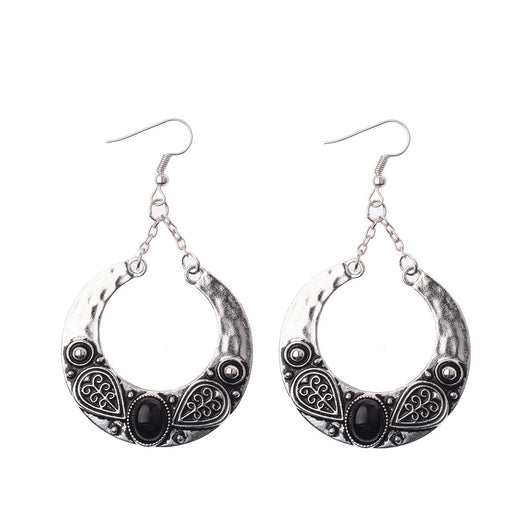 Aretes Colgantes de Turquesa Incrustada Personalizados - Image 11