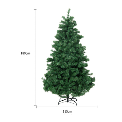 Árbol de Navidad con Efecto Nieve Simulada - Decoración de Vidriera PVC - Image 10