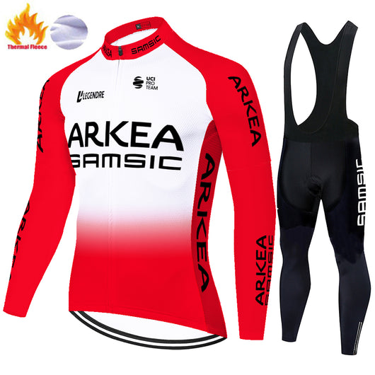 Jersey de Ciclismo Corto con Babero Térmico - Image 5