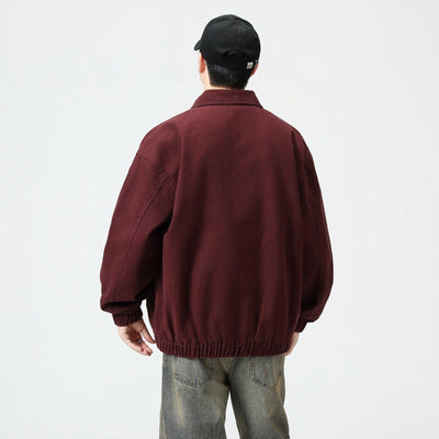 Chaqueta de Trabajo Holgada para Otoño Hombre - Image 4