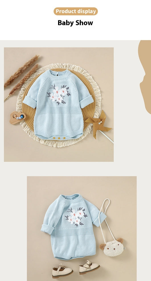 Mameluco Tejido de Primavera Estilo Western para Bebé - Image 12