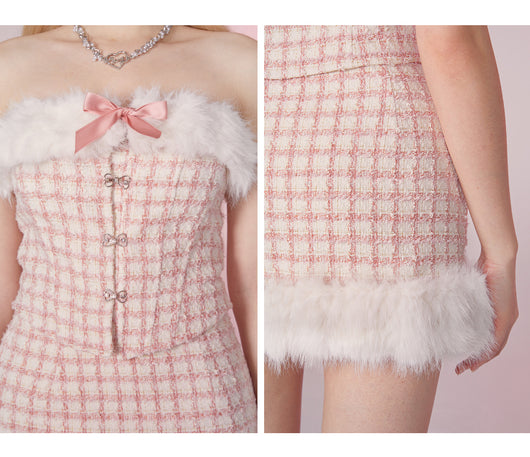 Conjunto Cardigan y Falda Elegante de Estilo Aromático - Image 5