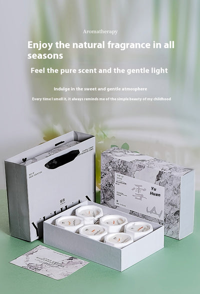 Vela Aromaterápica Octágono Tinta - Caja Regalo Elegante - Image 22