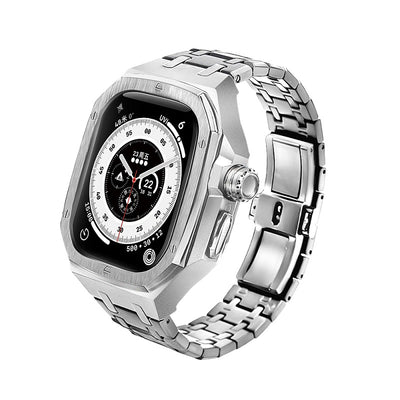 Funda Protectora de Acero Inoxidable para Reloj Inteligente - Diseño Ejecutivo - Image 5