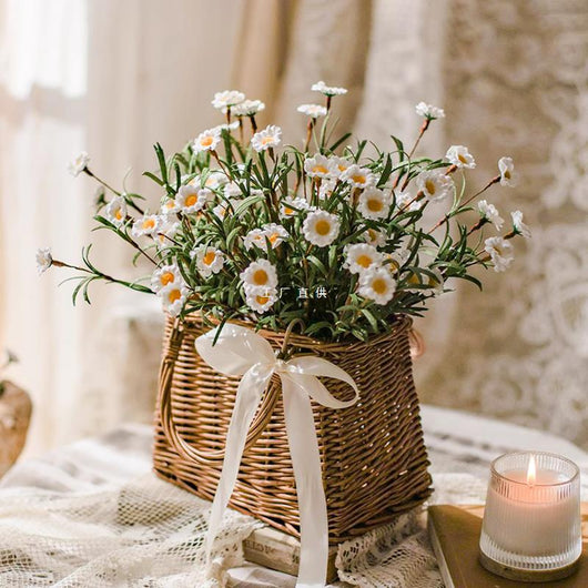 Ramo de Margaritas y Manzanilla Secas - Decoración Floral Retro Lujo Asequible - Image 17