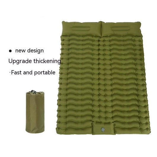 Colchón Inflable Doble de TPU Reforzado para Camping y Tienda de Campaña - Image 17