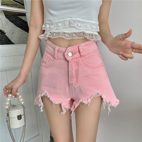 Shorts de Mezclilla Hot Girl para Mujer