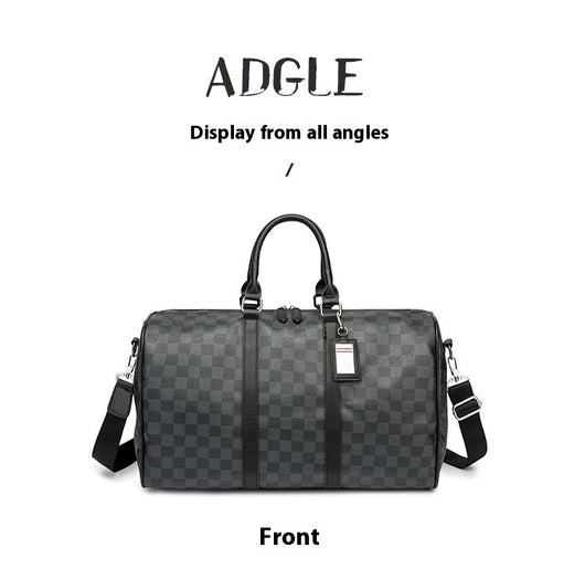 Bolso Bandolera Cuadros Coreano de Gran Capacidad para Viajes - Image 15