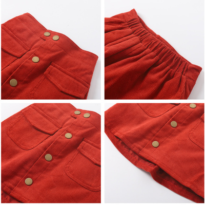 Faldas Vaqueras de Pana para Niñas - Estilo Western Moderno - Image 11
