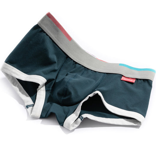 Calzoncillos Boxer de Algodón Puro para Hombre - Colores Sólidos - Image 5