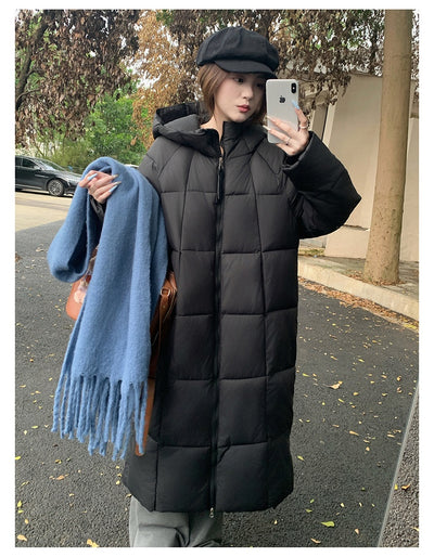 Chaqueta Acolchada Suelta para Mujer con Capucha - Abrigo de Algodón - Image 18