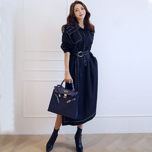 Vestido Elegante Estilo Hong Kong con Temperamento Frío - Image 12