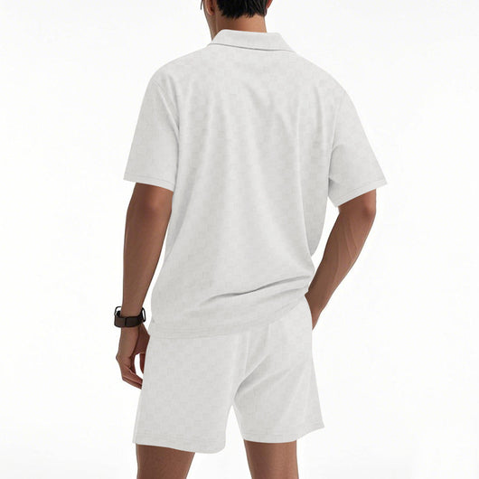 Conjunto Casual Holgado para Hombre - Diseño Minimalista Verano - Image 29