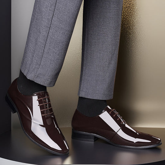Zapatos Casuales Talla Grande para Hombre con Cordones y Diseño Versátil - Image 12