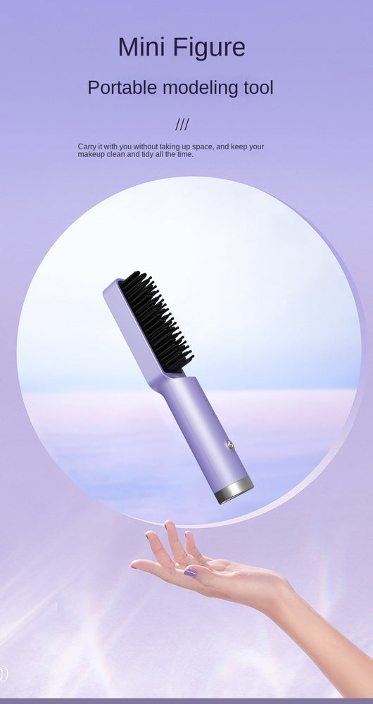 Peine Alisador Eléctrico 2 en 1 - Plancha de Cabello con Control de Temperatura - Image 13