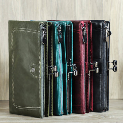 Billetera de Cuero Premium para Mujer - Diseño Elegante Black Angel - Image 10