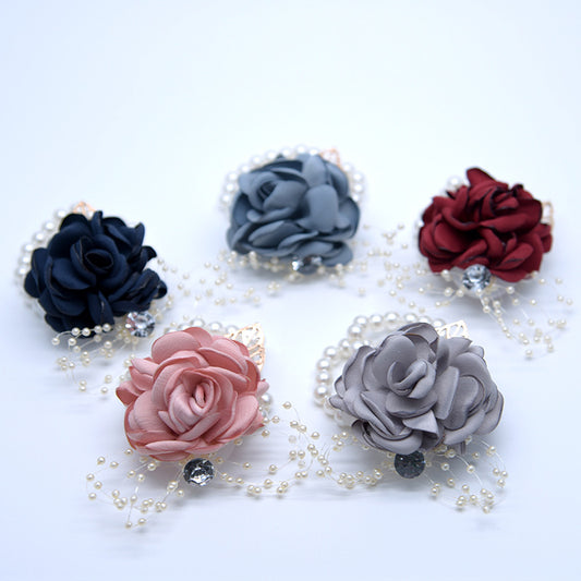 Pulsera Floral para Novia, Damas de Honor y Eventos Especiales