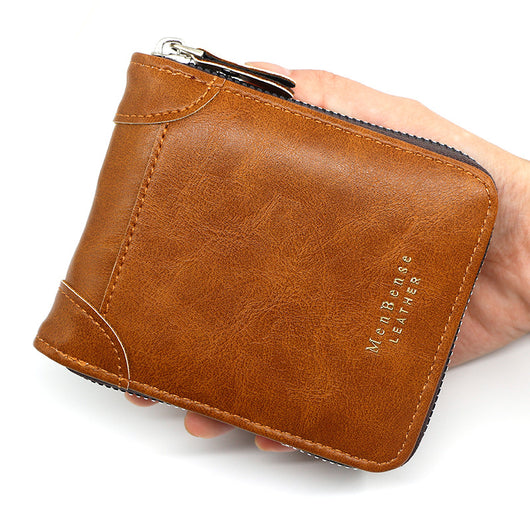 Billetera Corta para Hombre con Cierre y Monedero - Image 14
