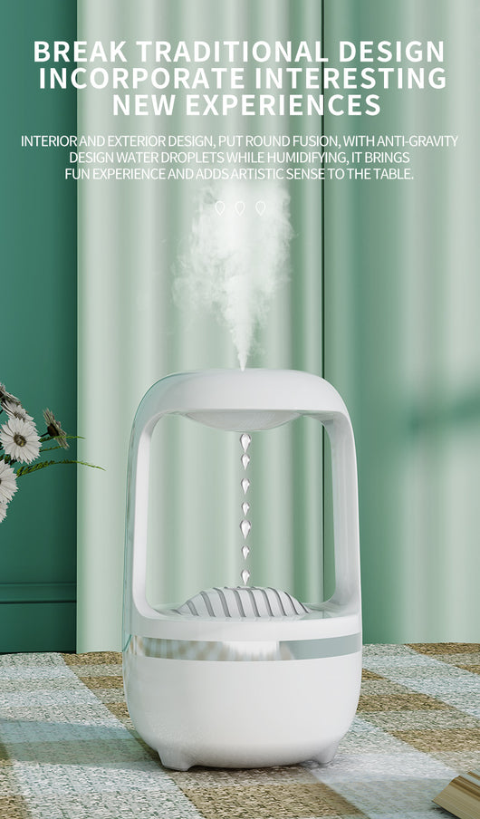 Humidificador Antigravedad con Aromaterapia y Efecto Gota de Agua - Image 11