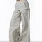 Wide Overalls with Two-Piece Effect and Bandage Detail