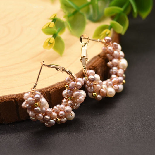Aretes de Perlas de Agua Dulce Natural - Image 6
