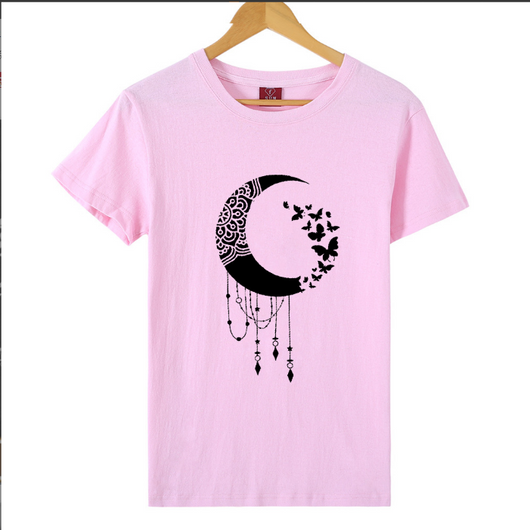 Playera Estampada con Personajes de Dibujos Animados en Inglés para Mujer - Image 15