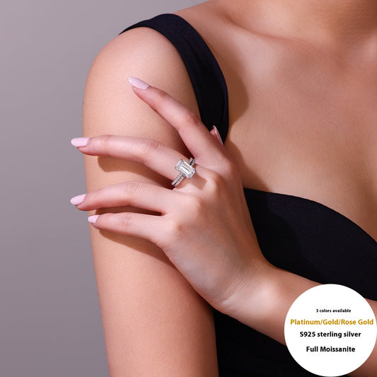 Anillo de Plata Esterlina 925 Diseño Twin Niche - Image 2
