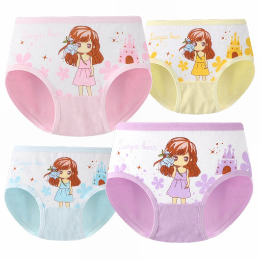 Calzones Infantiles de Algodón 100% - Ropa Interior Cómoda para Niñas - Image 4
