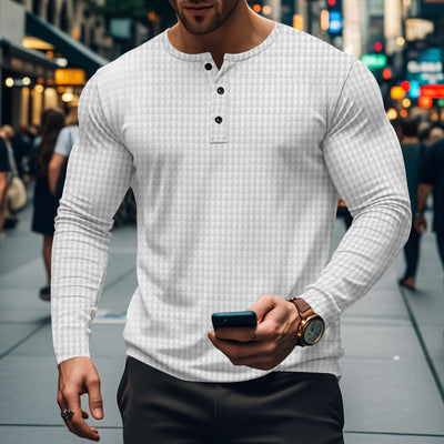 Chaqueta Casual Deportiva Jacquard Cuadros Pequeños para Hombre - Image 18