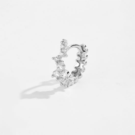 Aretes Estrella de Cinco Puntas en Plata 925 con Circón - Image 35