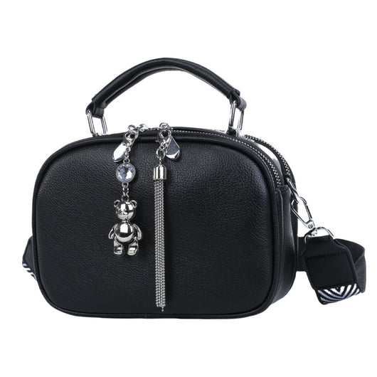 Bolso Cuadrado Pequeño con Costura Decorativa para Mujer - Image 4