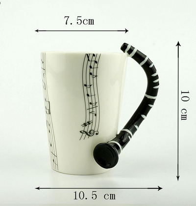 Taza de Cerámica Diseño Violín para Café, Té y Bebidas - Regalo Musical Perfecto - Image 18